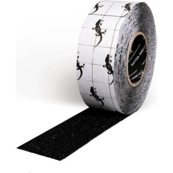 Top Tape And Label Gator Grip Coarse Grit Anti-Slip Tape, Black, 2"W x 50'L Roll, SG6502B SG6502B